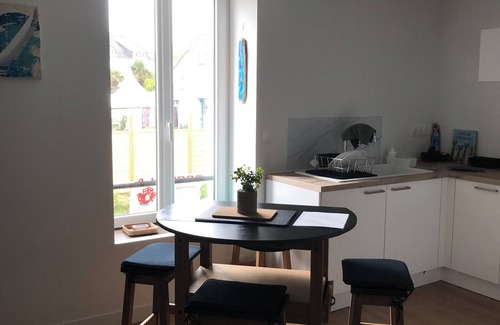 Fouesnant Apartment | Beg Meil New apartment 50 m from the beaches of the Breton Riviera