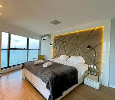 Pina Apartment | Beira-mar em Boa viagem - Frente Mar - Andar alto e Vista mar - Beach Class internacional