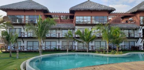 Cajueiro da Praia Apartment | Belíssimo apartamento em Barra Grande Cobertura Villas BobZ 101 m2 com Vista Para o Mar, Barrinha, Barra Grande-PI