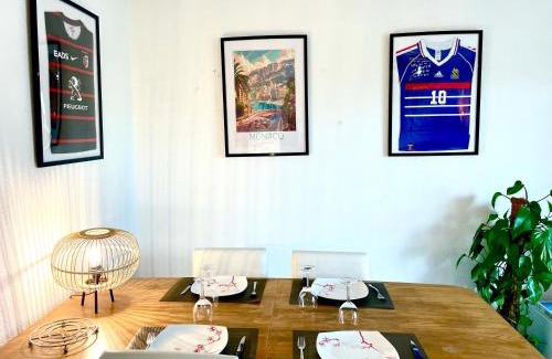 Juncasse - Argoulets Apartment | Bel Appartement T3 de 60m2 avec Parking, Terrasse, proche du Métro et du Périph