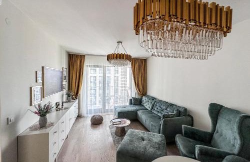 Savski Venac Apartment | Beldorado Apartments - Belgrade Waterfront Luxury Emerald Apartment 60m2