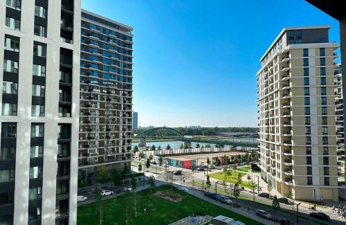 Savski Venac Apartment | Beldorado Apartments - Belgrade Waterfront Luxury Emerald Apartment 60m2