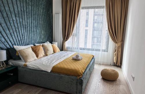 Savski Venac Apartment | Beldorado Apartments - Belgrade Waterfront Luxury Emerald Apartment 60m2
