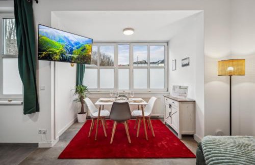 Spremberg Apartment | Believe Inn - Spremberg 4 Personen, Küche, Smart TV, Parkplatz