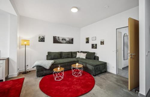 Spremberg Apartment | Believe Inn - Spremberg 4 Personen, Küche, Smart TV, Parkplatz