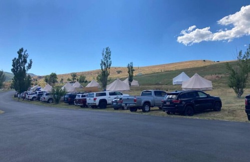 Morgan County RV Rental | Bell Tent #2 - The Fields at East Canyonn