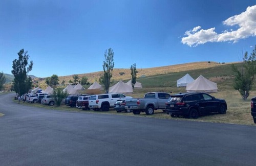 Morgan County RV Rental | Bell Tent #5 - The Fields at East Canyonn