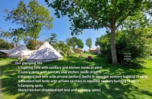 Aagtekerke Other | Bell tent Glamping Essenhof