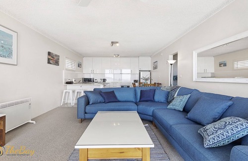 Shoal Bay Apartment | Bella Vista Unit 4 - Shoal Bay Beach across the road