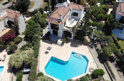 Dogankoy Villa | Bellapais Villa with private pool and Sea Views with interior designed finish