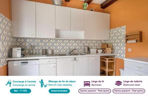 Mesquer House | Belle maison chaleureuse pour 14 personnes