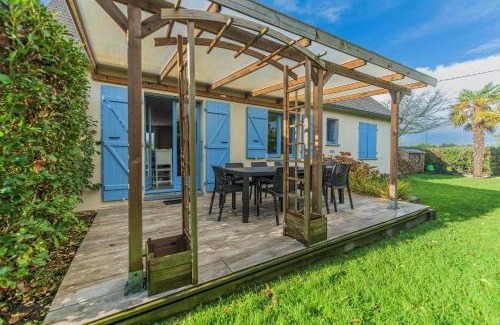 Ile-Tudy House | Belle maison rénovée, 700m de la plage, grand jardin, classée meublé de tourisme 3 étoiles