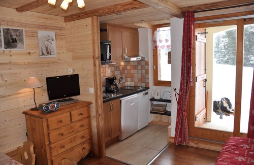 Belle Plagne Apartment | BELLE PLAGNE apartment 4 people ground floor, very sunny
