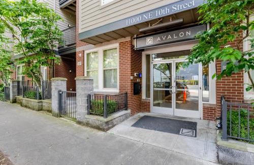 Northwest Bellevue Apartment | Bellevue 1BR w Bike Storage WD nr coffee SEA-251