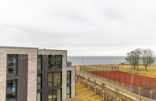 Marienleuchte Apartment | BeltBlick 18 – Ostseeleuchten - Moderne Ferienwohnung mit Dachterrasse direkt an der Ostsee!