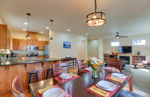 Old Farm District House | Bend Getaway with Private Hot Tub, Patio and Grill!