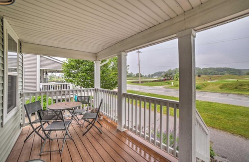 Benton Harbor House | Benton Harbor Townhome with Golf Course View!