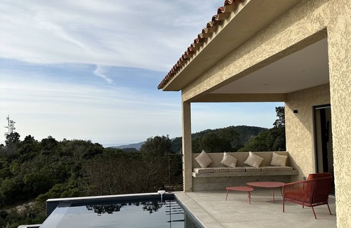 Sari-Solenzara House | Bergerie Ernestu, Sea view, Heated pool, Gr20 access