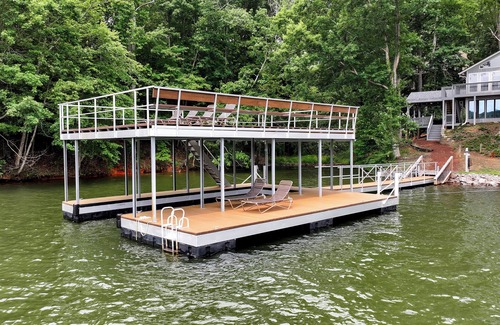 Gainesville House | Best Lake Lanier Cove! Great lake views. Huge covered deck. Easy walk to dock