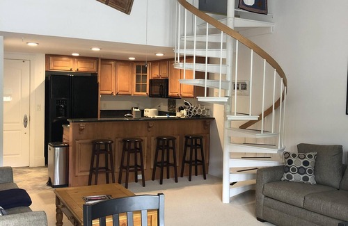 Stratton Mountain Condo | Best Location on Stratton Mountain!