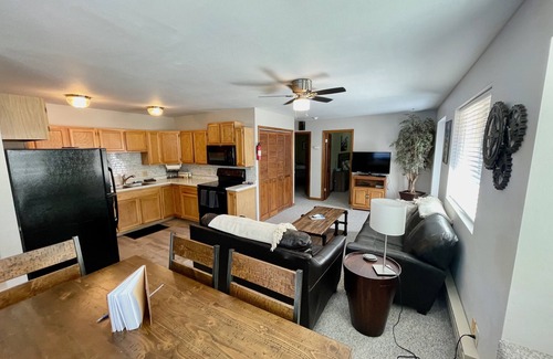 Ouray Condo | Best Mtn Amphitheater&fireworks views from PRIVATE DECK-1200MGPS-River-BBQ yes!