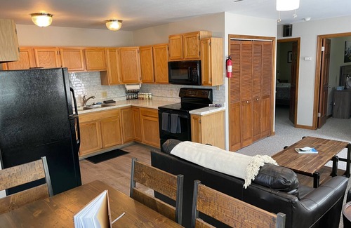 Ouray Condo | Best Mtn Amphitheater&fireworks views from PRIVATE DECK-1200MGPS-River-BBQ yes!