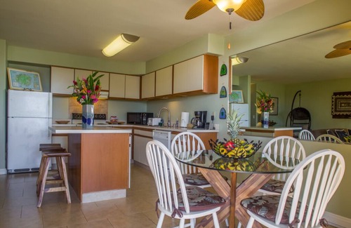 Poipu Condo | Best! Oceanfront, Ground 1st Floor. Beach. Surf. Panoramic views at Kuhio Shores