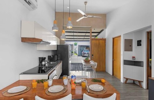 Barrio Ricos y Famosos Condo | Best vacation rental to enjoy. Close to Beach and Town. Fully equipped Condo.