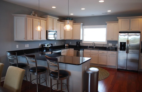 Topsail Beach House | Best Views On The Island! Ocean, waterfront, Boat Dock, Elevator, Pool, Fish!