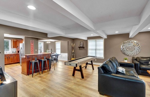 Ellicottville House | Best Village Location! Firepit/Games/Bar/Yard/Outdoor Movie Theater/Etc.