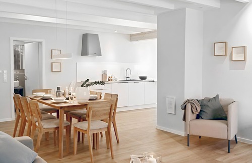Daenschendorf House | Bi de Bark – Enjoy Stylish Living in a Holiday Home with Sauna and Terrace