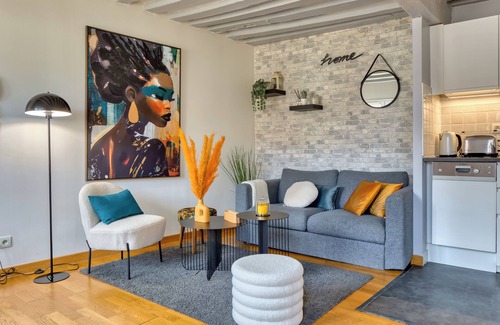 Quartier Vieux Marche-Cathedrale Apartment | Bienvenue au Solenne votre pied-à-terre de charme au cœur de Rouen