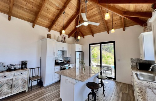 Ajax Peak Villa | Big Views Over the Private Pool from this Simple Modern Getaway