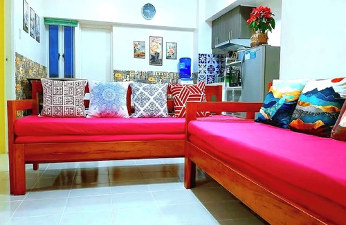 San Jose Condo | BigLove❤️D-J 2BR 12ꆜ *View-Deck *Netflix *Pool *Parking