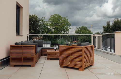 Werder Apartment | Bii-8 Sonnendeck - Exklusive Ferienwohnungen an der Havel