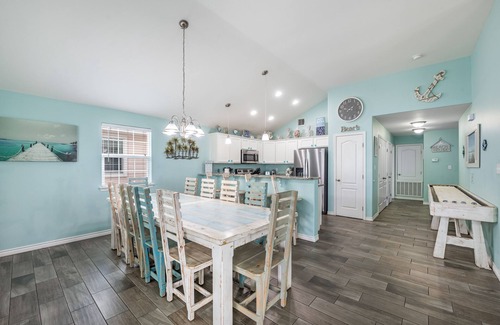 Port Aransas House | Bikini's and Martini's Pool, Close to Beach, Pet Friendly, and Games