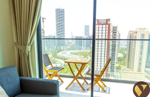 Jumeirah Village Circle Apartment | Binghatti Gardenia High Floor Olympic