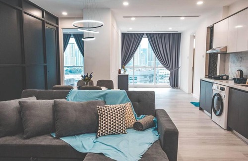 Kuala Lumpur City Centre Apartment | Binjai 8- 3beds Family Suite#7min to KLCC#Netflix