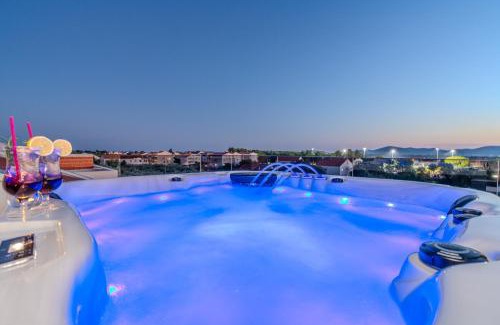 Biograd na Moru Apartment | Biograd Sunset Penthouse with spectactular view and jacuzzi