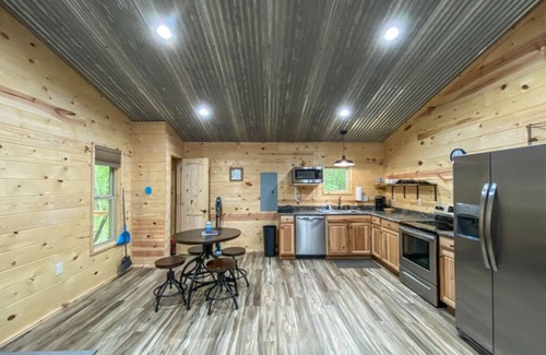 Fort Payne House | Bird House! Cozy cabin in the woods! With hot tub!