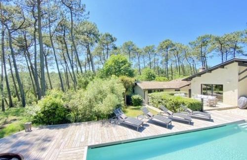 Biscarrosse Villa | Biscarrosse Hautes Rives Villa avec piscine vue lac pour 12 personnes