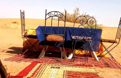 Taouz RV Rental | Bivouac Erg Merzouga - Campsite