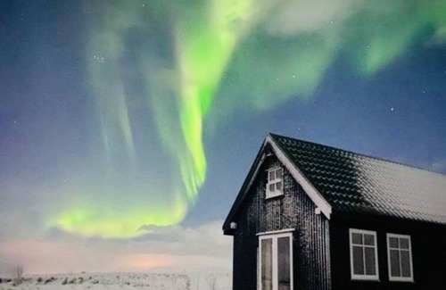 Rangarþing ytra House | Bjalli, house on the elven slope with a view of Hekla volcano