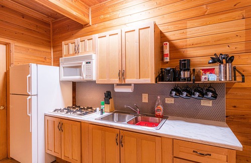 Christopher Creek Cabin | Black Bear Cabin-onsite "bear hunt" & playground, game room, kitchen AC & heat