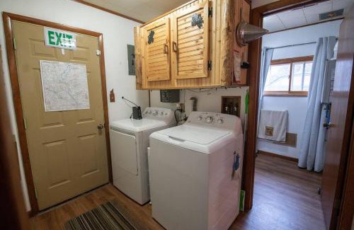 Necedah House | Black bear cabin with blow up hot tub