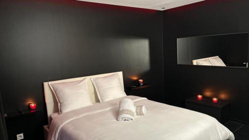 Moulin a Vent Apartment | Black Room: Votre Love Room près de Lyon
