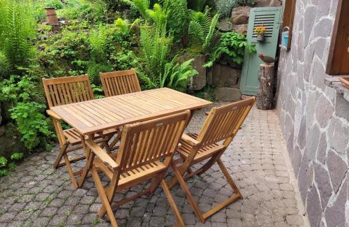 Holzschlag Apartment | Blick in den Garten