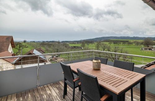 Horgenzell Apartment | Blick zum Säntis
