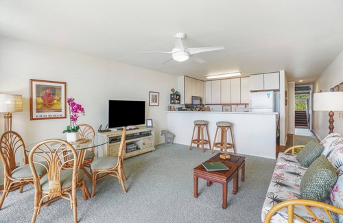 Kapaa Condo | "Bliss on the Bay: Serene 2nd Floor Views Perfect for Whale Watching and Ocean Adventures!"