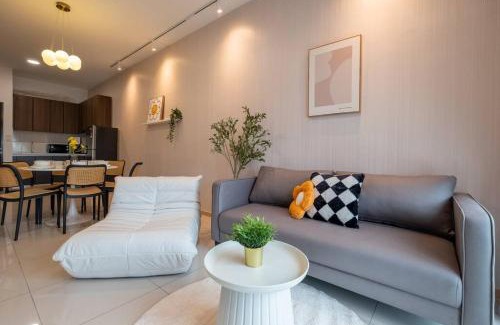Kampung Pasir Apartment | Blissful Cottage@FeelHome/2BR,7pax,MRT 中文房东